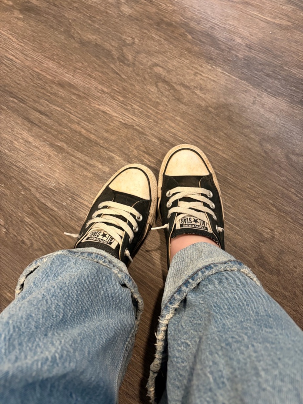 Well worn/loved Converse!